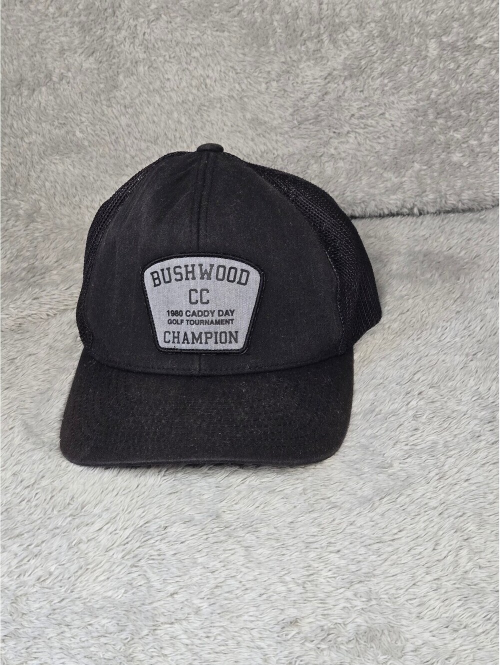 TravisMathew Bushwood CC Hat Snapback Caddyshack 1980 Caddy Day Champion Black